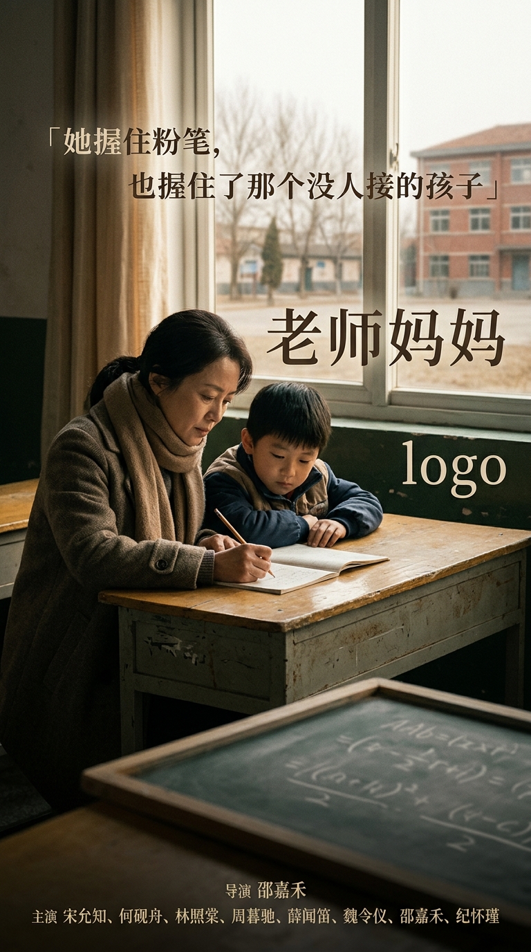 《老师妈妈logo》主视觉海报